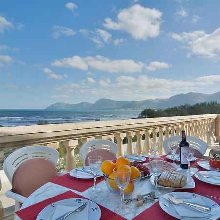 Front Line Beach Apartment In Son Serra Сон-Серра-де-Марина Экстерьер фото