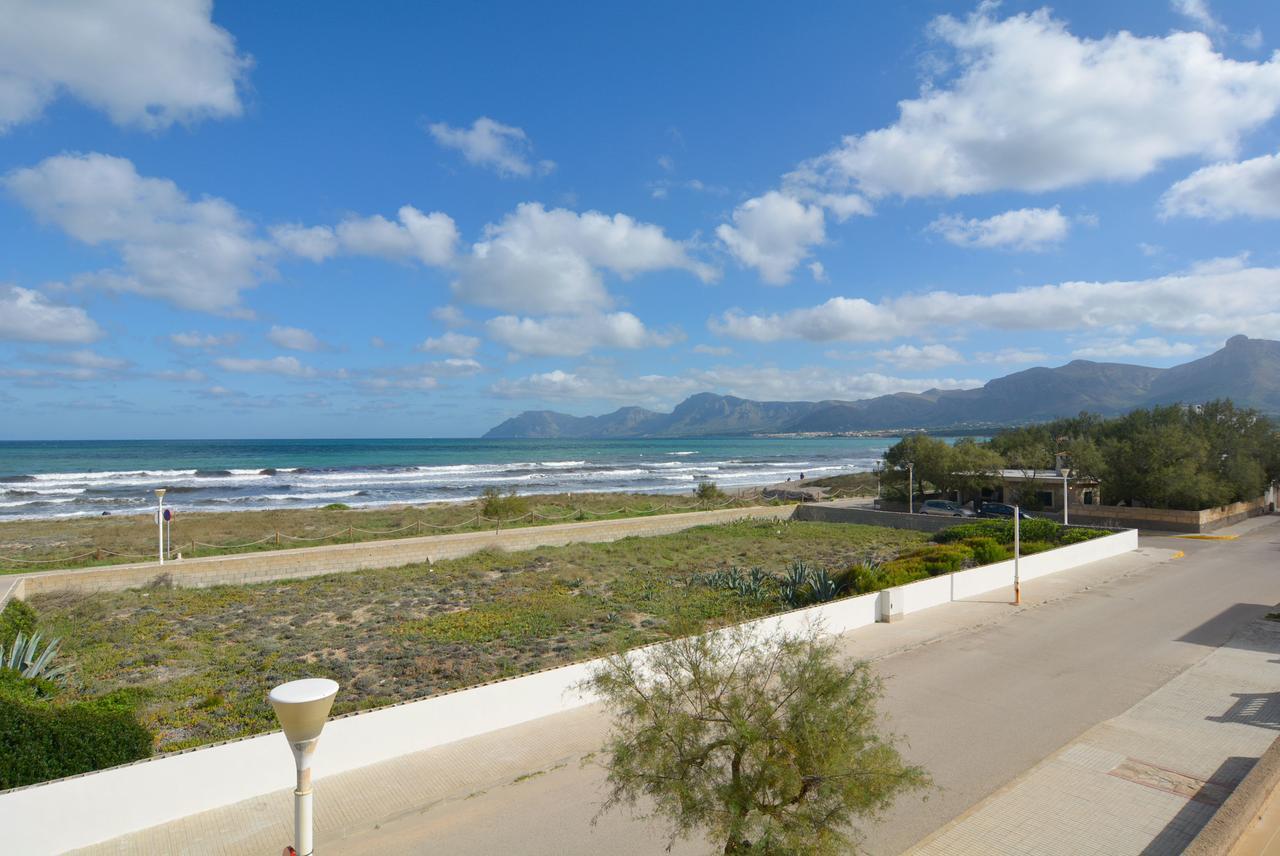 Front Line Beach Apartment In Son Serra Сон-Серра-де-Марина Экстерьер фото